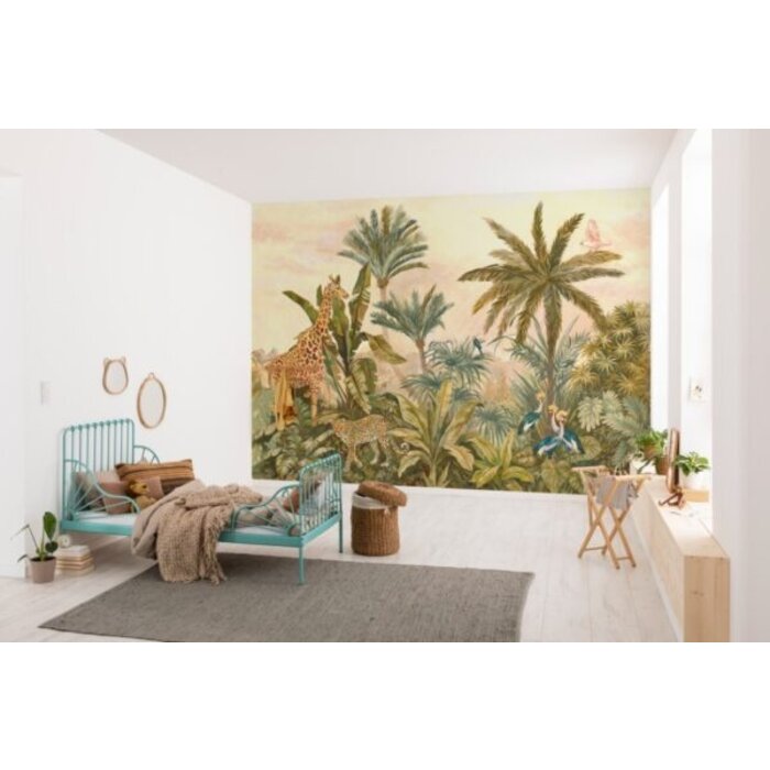 Fotobehang Tropical Vintage Garden