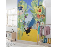 Fotobehang Twittering