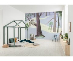 Fotobehang Disney – Dumbo Sleep on Tree