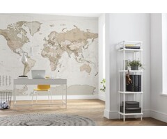 Fotobehang Earth Map
