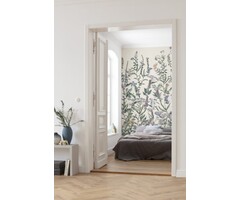 Fotobehang Flowering Herbs