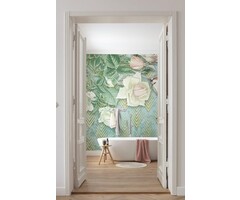 Fotobehang Rose Poem