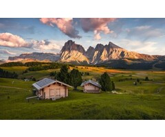 Fotobehang Dolomitentraum