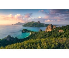 Fotobehang Monkey Island