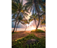 Fotobehang Vertical Paradise