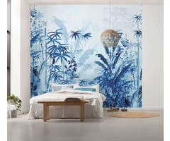 Fotobehang Blue Jungle