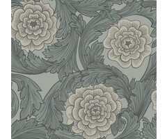 Blomstermala - Rosa Blue/grey