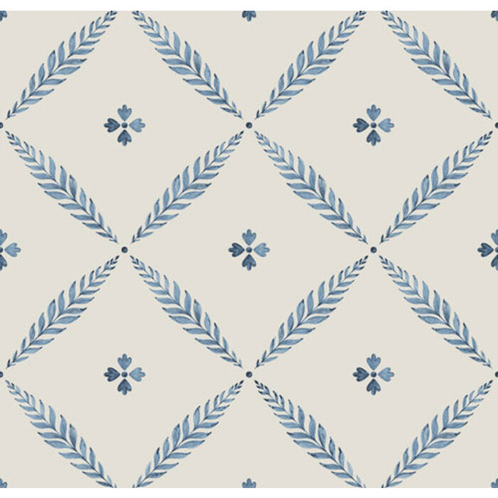 Blomstermala - Henry White/blue