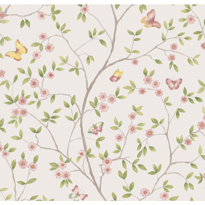 Blomstermala - Hilma White/green