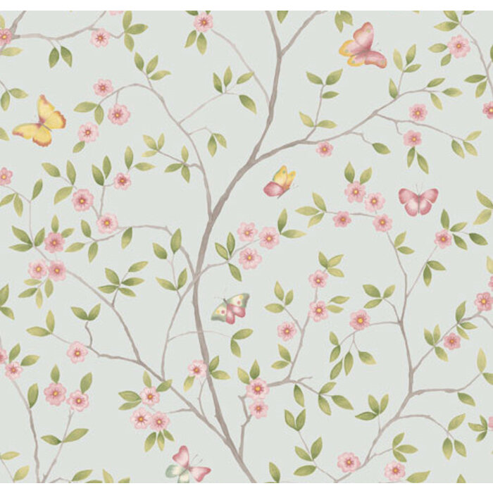 Blomstermala - Hilma Blue/green