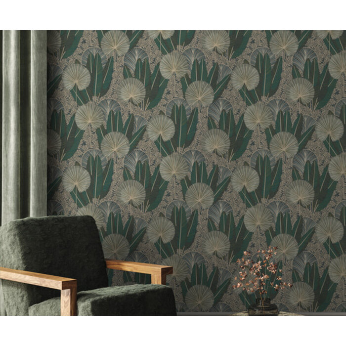 Asperia - Asperia donkerblauw/groen