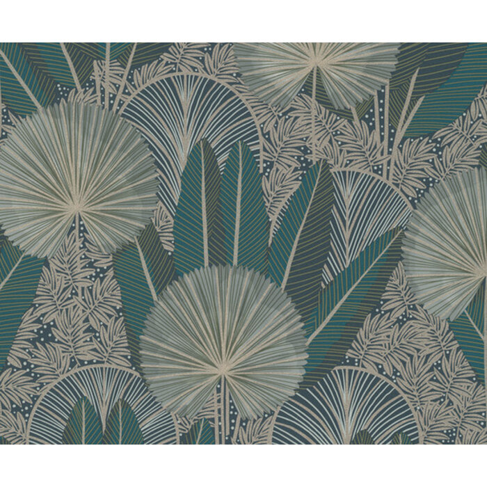 Asperia - Asperia donkerblauw/groen