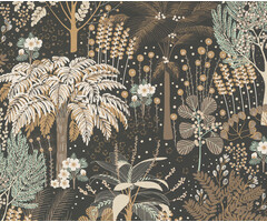 Asperia - Louan zwart/groen/goud