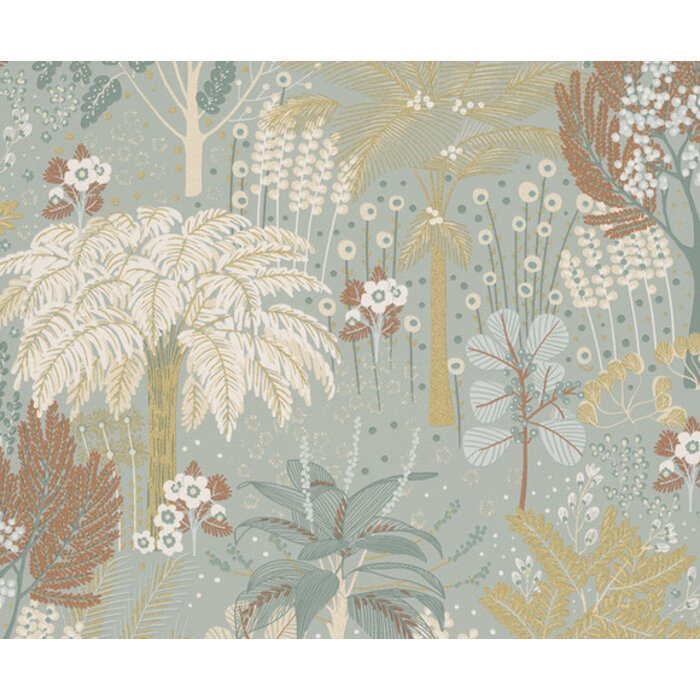 Asperia - Louan groen/goud