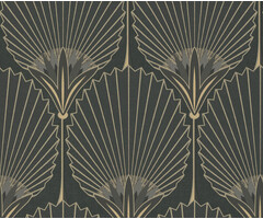 Asperia - Nile Palm zwart/goud