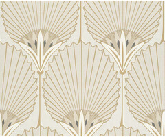 Asperia - Nile Palm beige/goud
