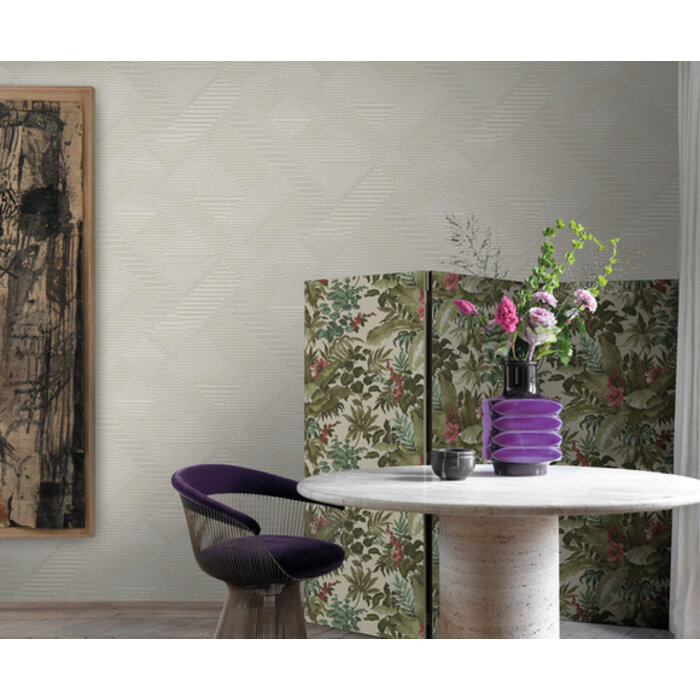 Asperia - Klee beige/zilver