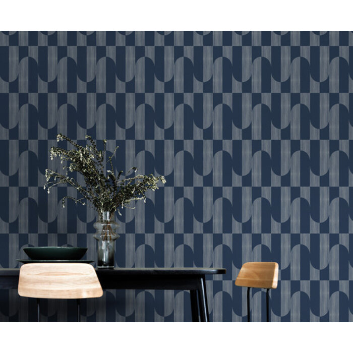 Asperia - Gael donkerblauw/zilver