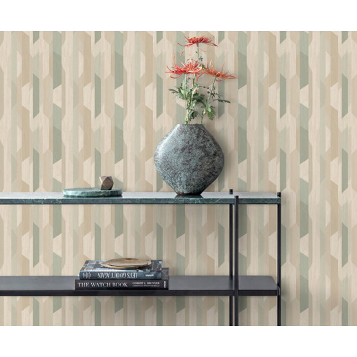 Asperia - Kiruna beige/groen