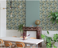 Ciara - Tribal Leaf zwart/groen