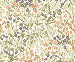 Ciara - Bluebell Wood wit/groen/roze