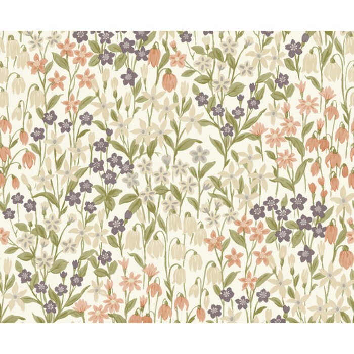 Ciara - Bluebell Wood wit/groen/roze