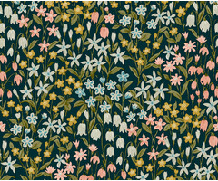 Ciara - Bluebell Wood zwart/multi