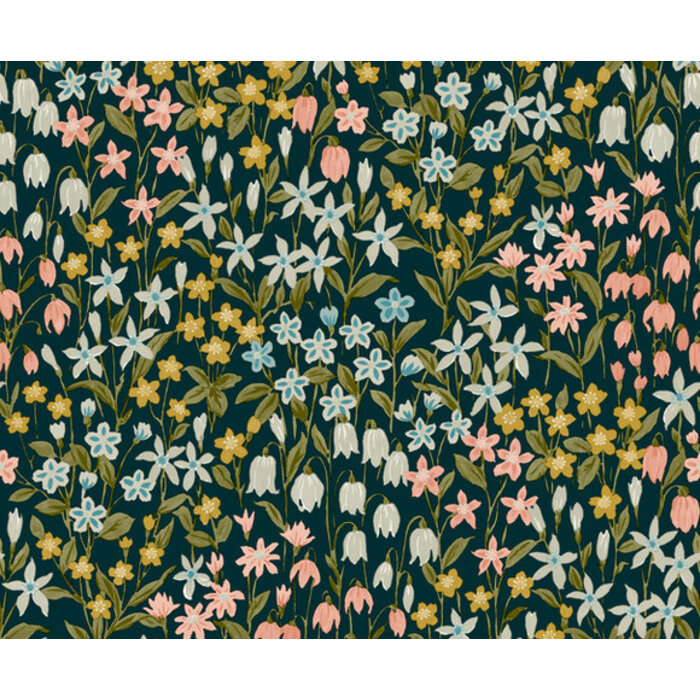 Ciara - Bluebell Wood zwart/multi