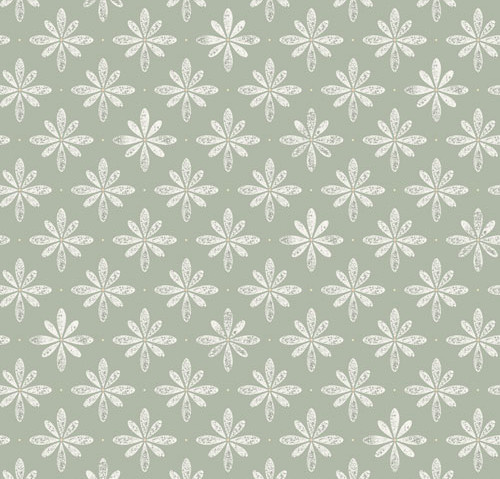 Havsblick - Flora Light green