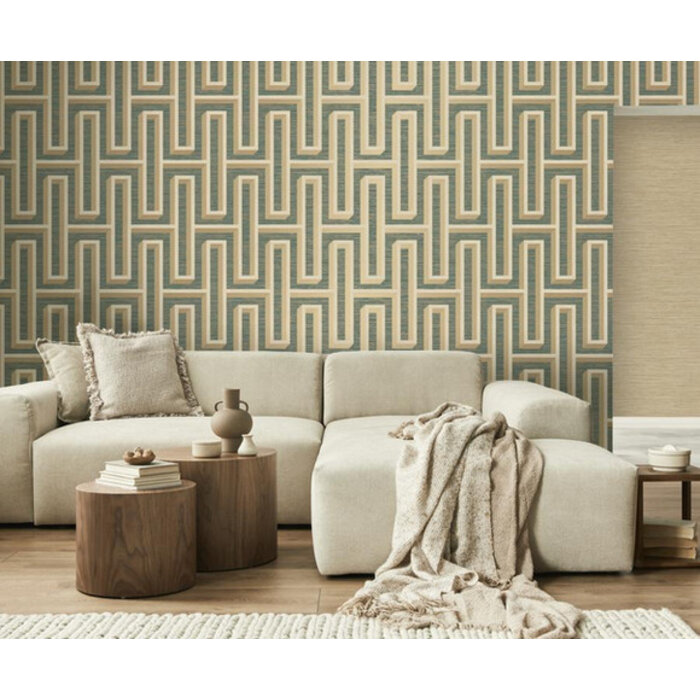 Arber - Henley Teal/Gold