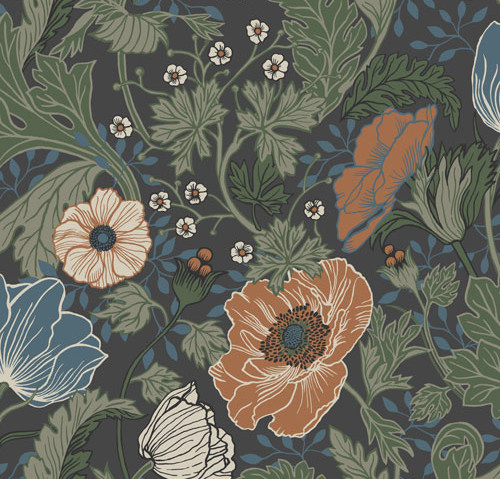 Apelviken - Anemone Black/orange