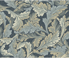 British Heritage 3 - Leaf blauwgrijs