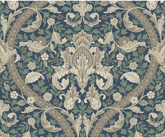 British Heritage 3 - Kelmscott blauw/groen