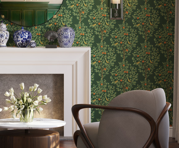 British Heritage 3 - Tree of Life groen