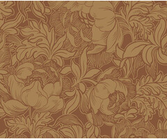 British Heritage 3 - Peonies roodbruin