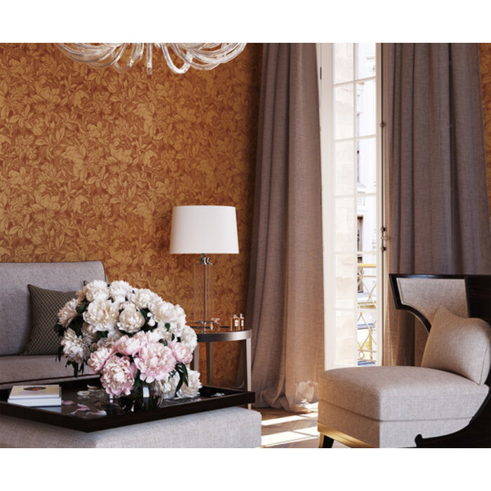 British Heritage 3 - Peonies roodbruin