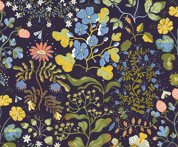 Fagring - Groh donkerblauw/groen