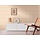 retrobehang met lichte structuur en geometrisch patroon - beige, crème, wit