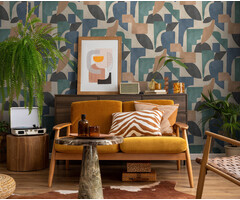 Arboretum - Linnet Taupe Aqua