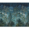 Arboretum - mural Midnight Blue