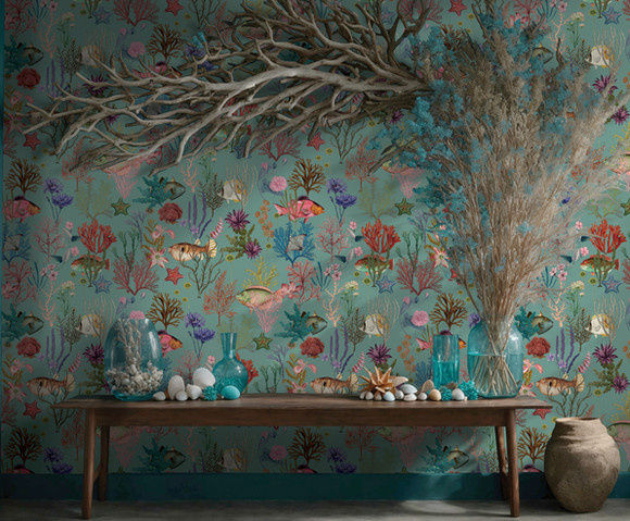 Arboretum - Cora Soft Aqua