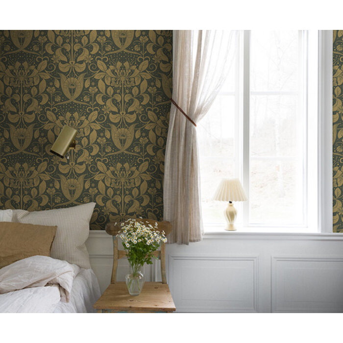 Hjarterum - Berit donkergroen