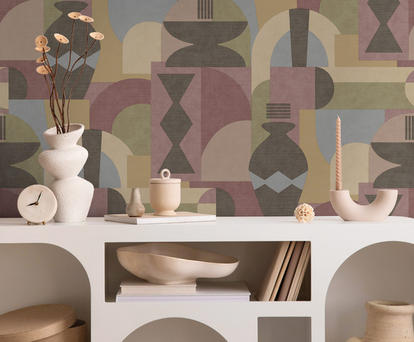 Khalili - Khalili Maroon/Beige