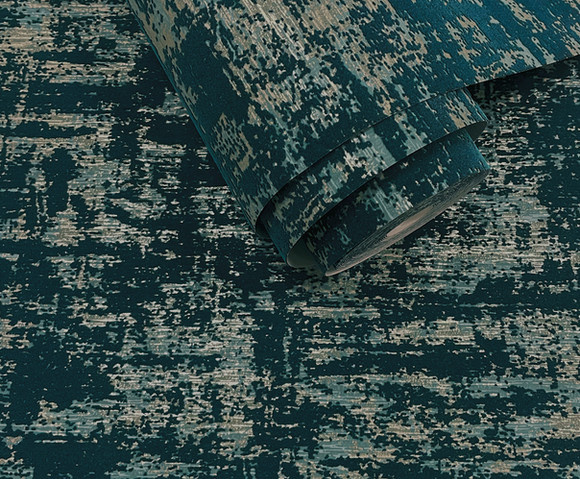 Khalili - Brindle Flock Teal