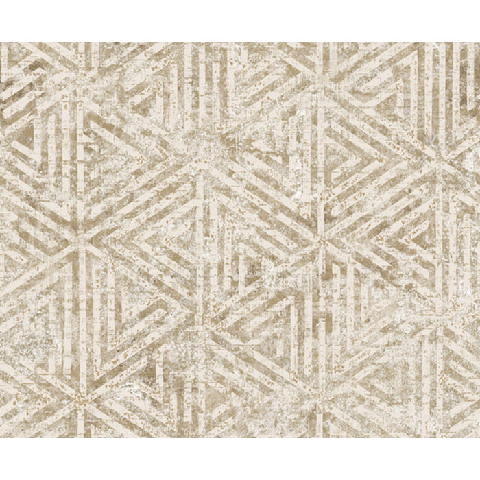 Mosaic - dessin beige