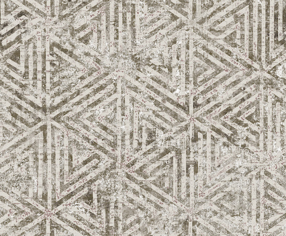 Mosaic - dessin beige