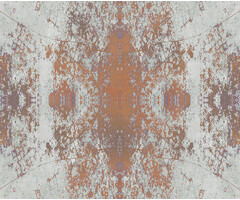 Mosaic - dessin grijs/rood