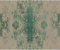 Mosaic - dessin beige/groen