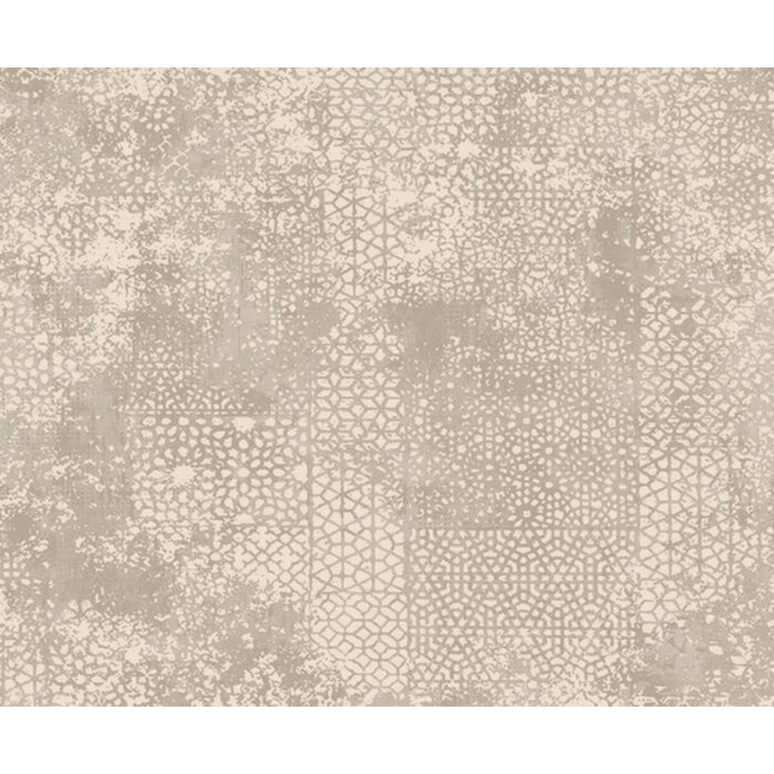 Mosaic - dessin beige