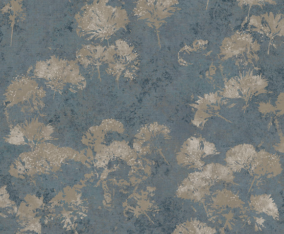 Mosaic - dessin blauw/beige